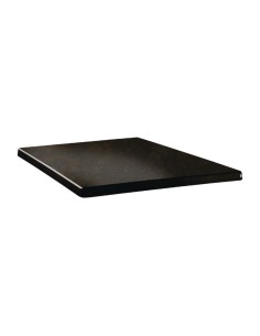 Plateau carré Topalit Classic Line 70x70 cm - argent