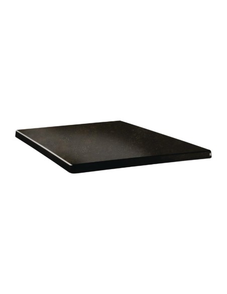 Plateau carré Topalit Classic Line 70x70 cm - argent