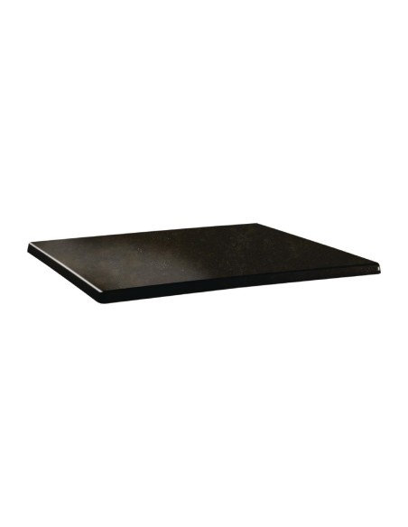 Plateau de table Topalit Classic Line 110x70 cm - argent