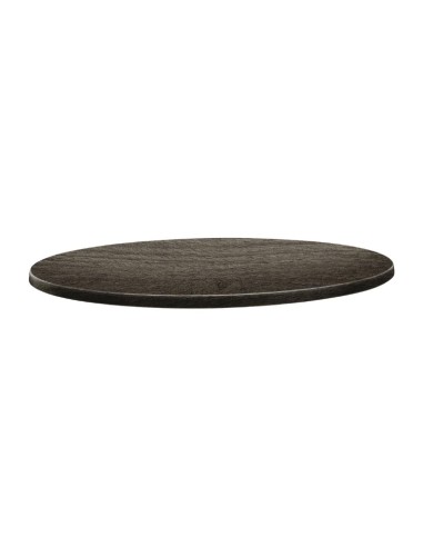 Plateau de table rond Topalit Classic Line 70 cm - bois