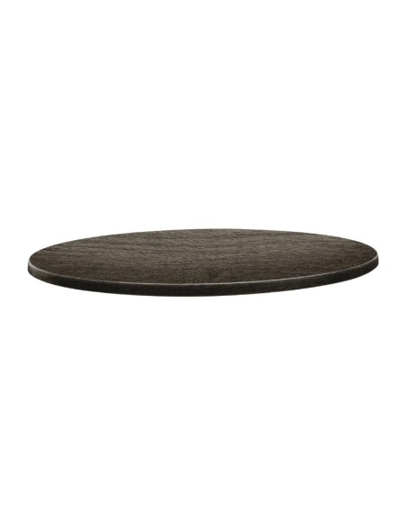 Plateau de table rond Topalit Classic Line 70 cm - bois