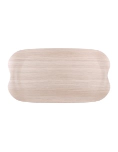 Plateau de service Roltex Wave 43x23 cm bois clair