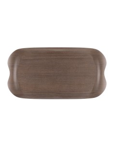 Plateau de service Roltex Wave 43x23 cm palissandre veiné
