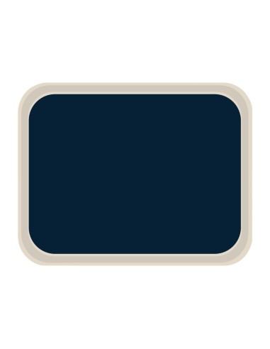 Plateau de service polyester Roltex 455x355 mm bleu