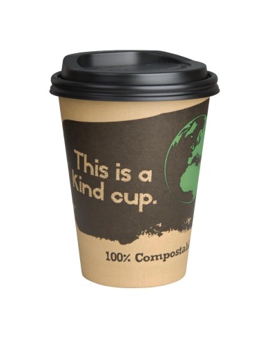 Gobelets boissons chaudes 34 cl compostables - Fiesta (1000)