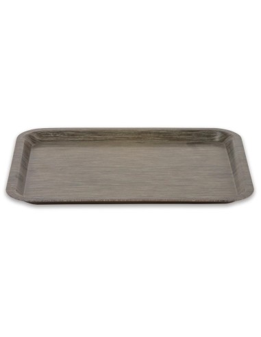 Plateau de service en mélamine Roltex 265x325mm wengé