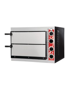 Four à pizza compact Gastro M Pisa 2 chambres - 2,4 kW 2