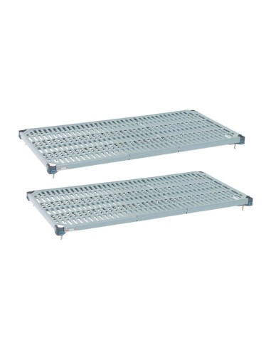 Etagères Max Q Metro 1220x460 mm - Lot de 2