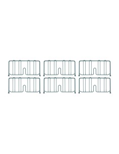 Séparateurs d'étagère Super Erecta Metro 460x203 mm