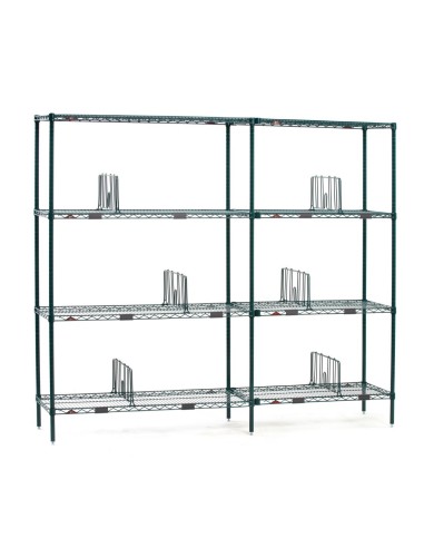 Séparateurs d'étagère Super Erecta Metro 460x203 mm