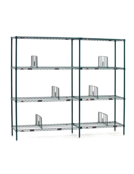 Séparateurs d'étagère Super Erecta Metro 460x203 mm