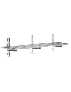 Etagère murale ajourée inox 1400x400 mm - Gastro M 2