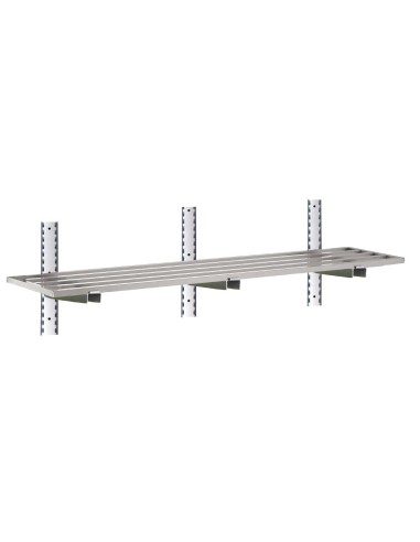 Etagère murale inox Gastro M 1600x400mm - 50kg