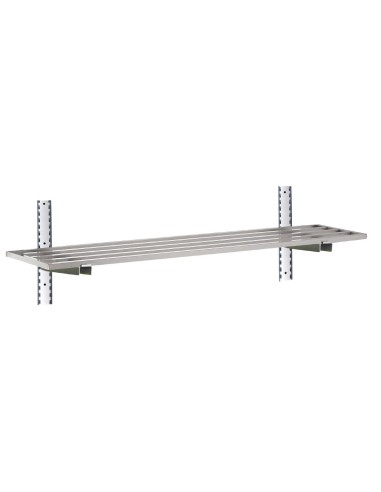 Etagère murale inox Gastro M 1600x400mm - 50kg