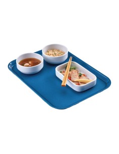 Plateau antidérapant Cambro EpicTread 350x270 mm - Bleu 2