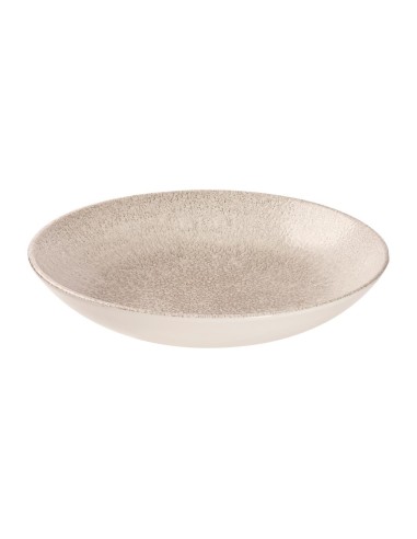 Assiettes coupes Churchill Raku Agate Grey 248mm - Lot de 12