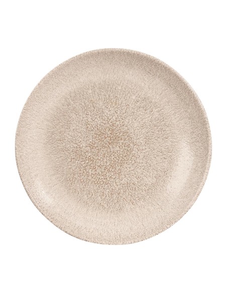 Assiettes coupes Churchill Raku Agate Grey 248mm - Lot de 12