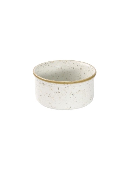 Ramequins blancs Churchill Stonecast Barley 70mm - lot de 24