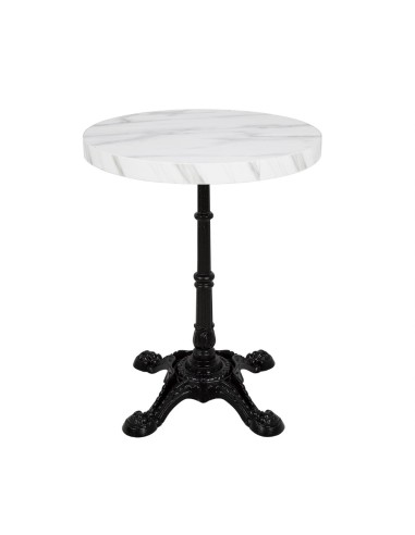 Plateau rond Bolero 600 mm effet marbre - 48 mm