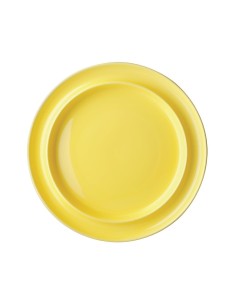 Assiettes Heritage Olympia jaunes 253 mm - lot de 4