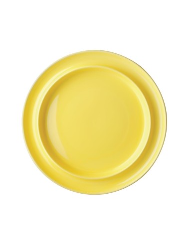 Assiettes Heritage Olympia jaunes 253 mm - lot de 4