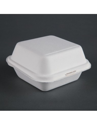 Boîtes à hamburger compostables Fiesta 155mm - lot de 500