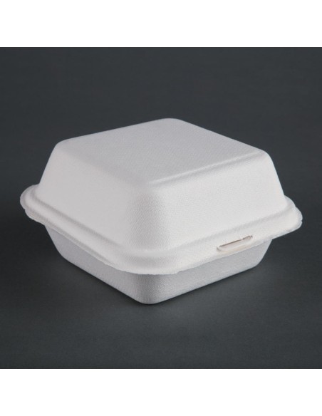 Boîtes à hamburger compostables Fiesta 155mm - lot de 500