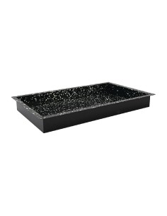 Plaque de cuisson émaillée Schneider GN 1/1 60 mm - Noir