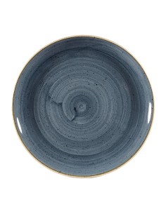 Assiettes Churchill Stonecast Blueberry 288mm - Lot de 12