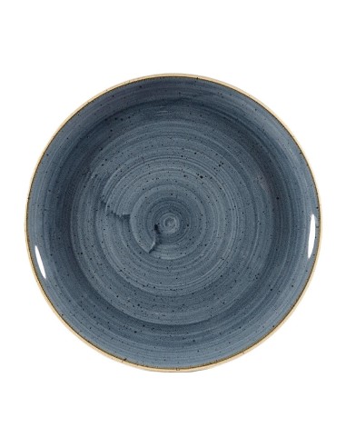 Assiettes Churchill Stonecast Blueberry 288mm - Lot de 12