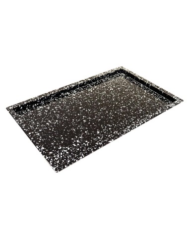 Plaque de cuisson émaillée Schneider GN 1/1 20 mm - Noir