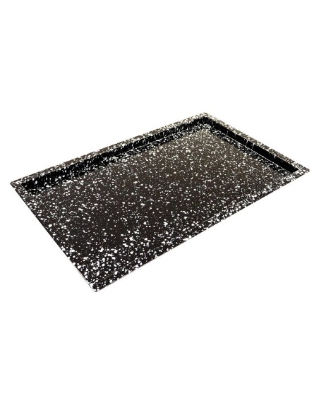 Plaque de cuisson émaillée Schneider GN 1/1 20 mm - Noir
