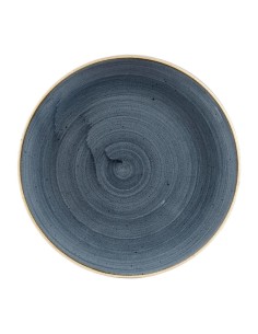 Assiettes Churchill Stonecast Blueberry 182mm - Lot de 12