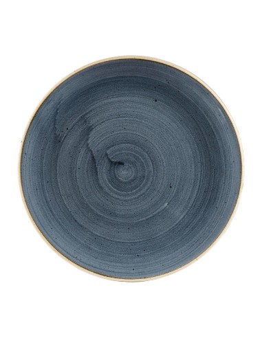 Assiettes Churchill Stonecast Blueberry 182mm - Lot de 12