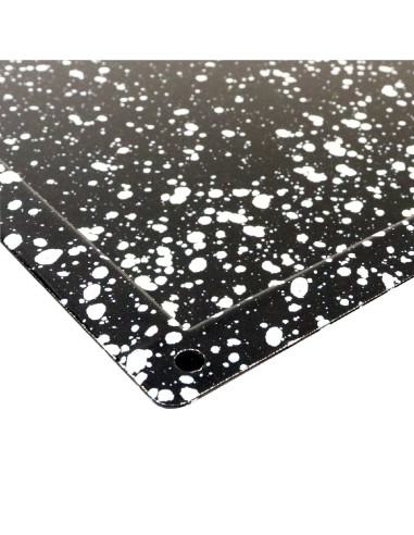 Plaque de cuisson émaillée Schneider GN 1/1 20 mm - Noir
