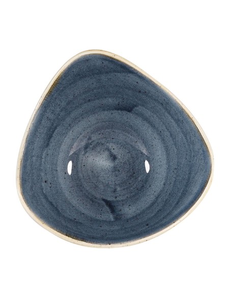 Bols triangulaires Churchill Stonecast Blueberry 235mm 12 pcs