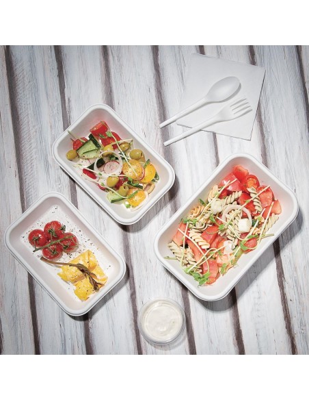 Barquettes compostables Fiesta 455 ml - 50 pcs