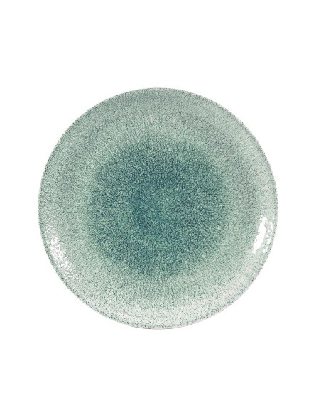 Assiettes Churchill Raku Jade Green 288 mm - Lot de 12