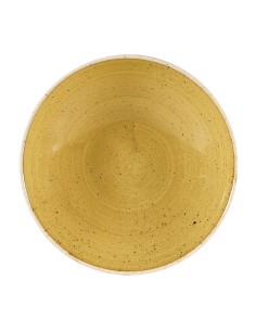 Assiettes rondes Churchill Stonecast Jaune 182 mm Lot 12