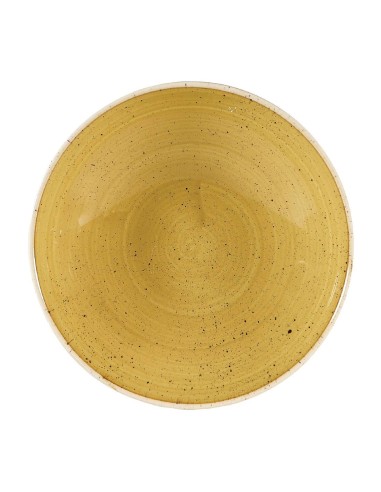 Assiettes rondes Churchill Stonecast Jaune 182 mm Lot 12