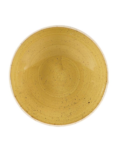 Assiettes rondes Churchill Stonecast Jaune 182 mm Lot 12
