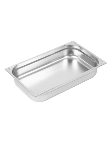 Bac inox 18/10 GN 1/1 Vogue 100mm - 13,5 L