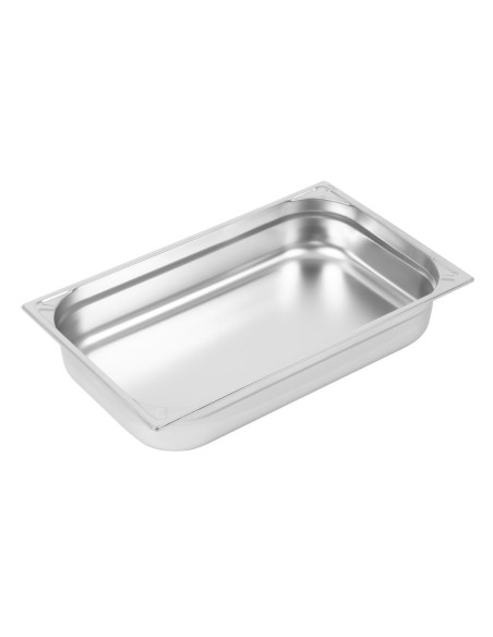 Bac inox 18/10 GN 1/1 Vogue 100mm - 13,5 L