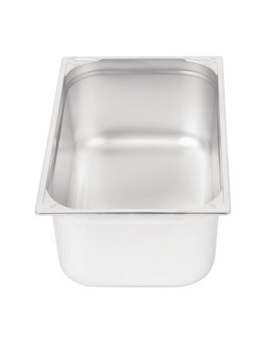 Bac inox 18/10 GN 1/1 Vogue 28L - robuste et polyvalent
