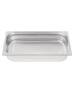 Bac inox 18/10 GN 1/1 Vogue 100mm - 13,5 L 2