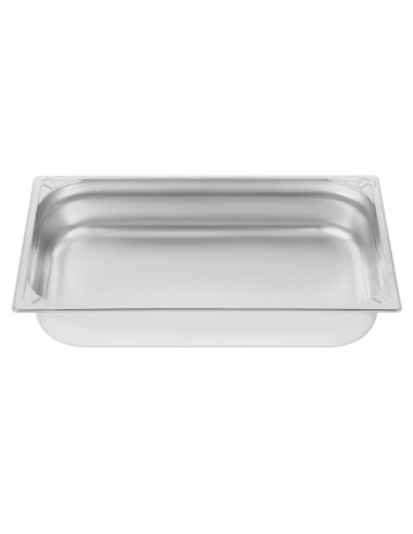 Bac inox 18/10 GN 1/1 Vogue 100mm - 13,5 L