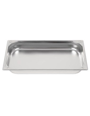 Bac inox 18/10 GN 1/1 Vogue 65mm - 9L