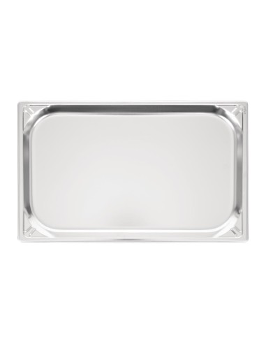 Bac inox 18/10 GN 1/1 Vogue 20mm - 3L
