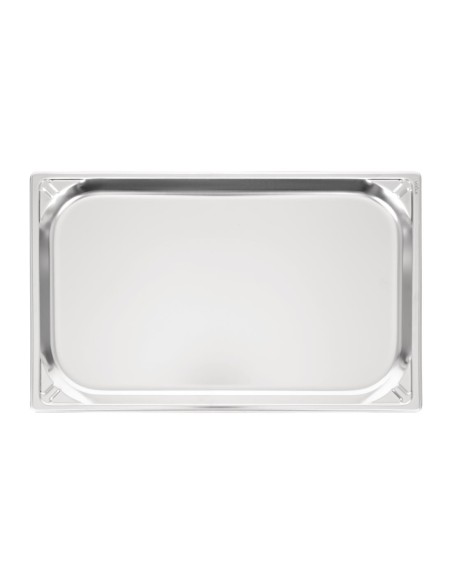 Bac inox 18/10 GN 1/1 Vogue 20mm - 3L