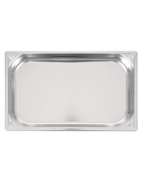 Bac inox 18/10 GN 1/1 Vogue 65mm - 9L